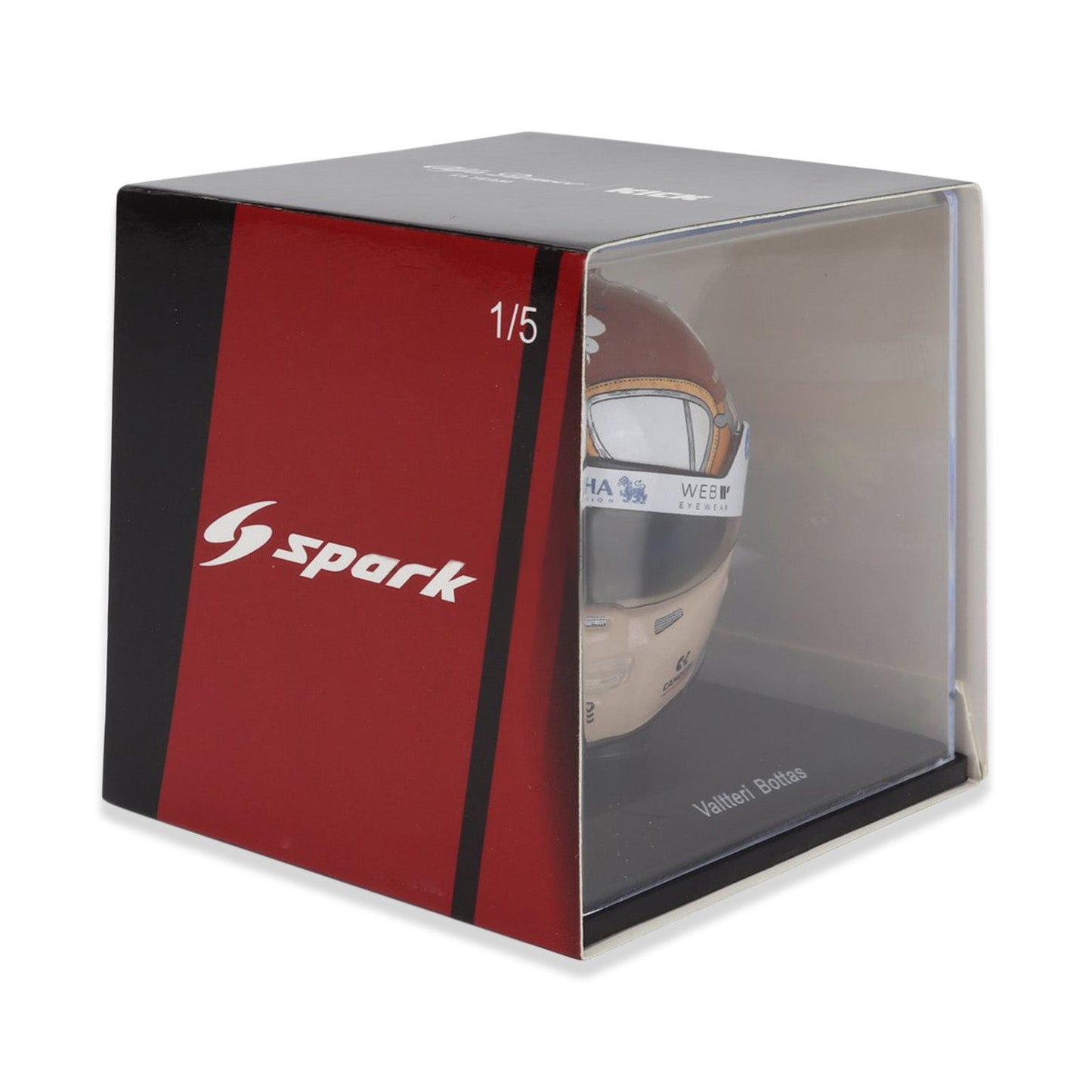 #77 Bottas Monza GP 2023 1:5 Spark Mini Helmet