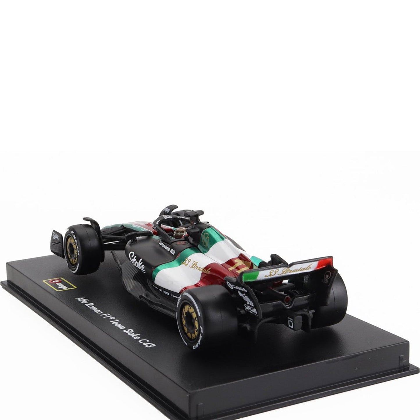 C43 2023 #77 Bottas Monza Special Edition Car Model 1:43