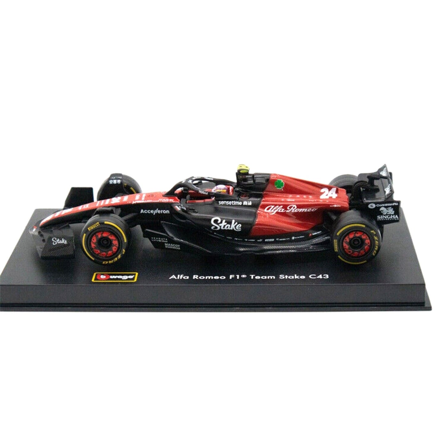 C43 Alfa Romeo 2023 Zhou Car Model 1:43