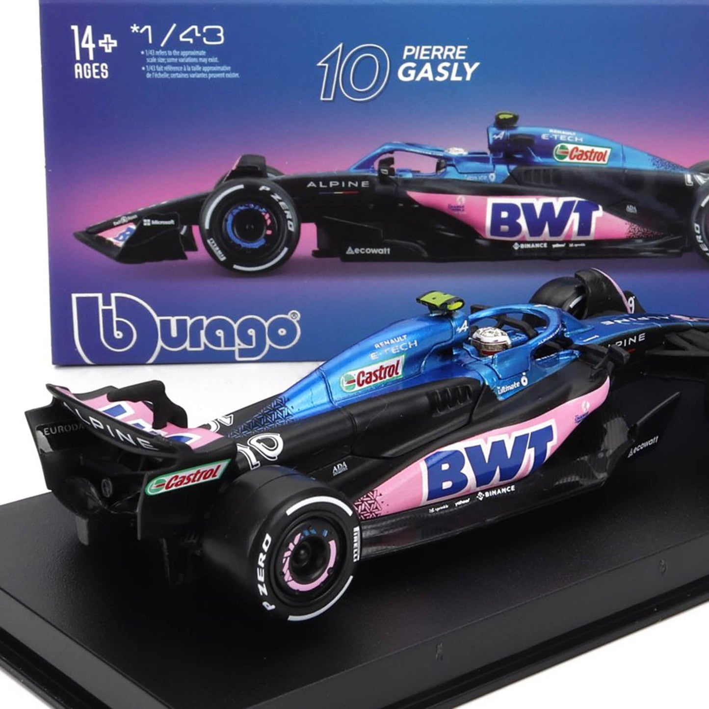 #10 Gasly 2023 Signature 1:43 Car Model