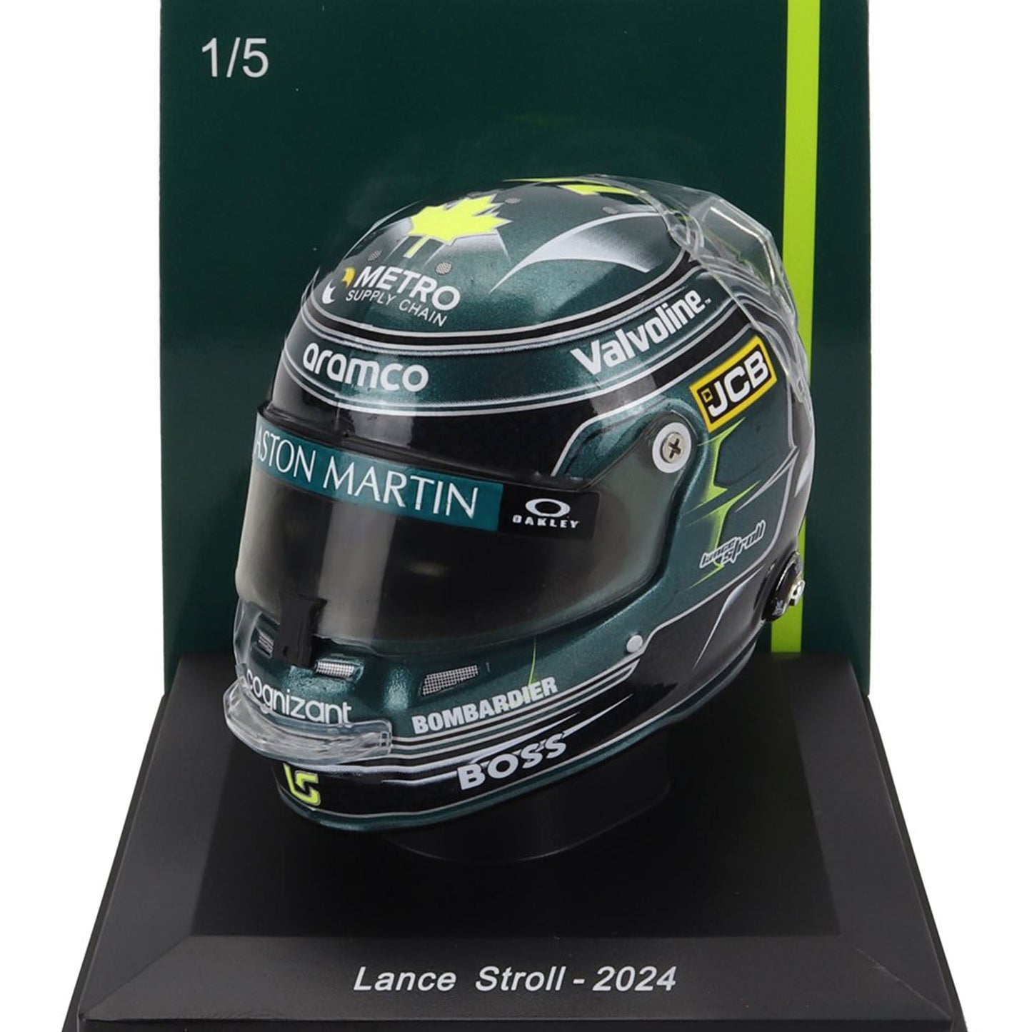 #18 Stroll 2024 1:5 Spark Mini Helmet