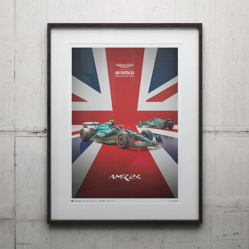 2024 British Grand Prix | Official Event Poster | Large