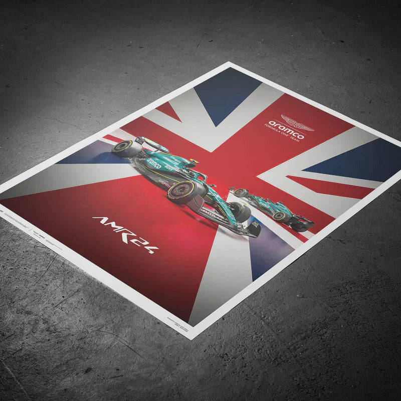 2024 British Grand Prix | Official Event Poster | Large