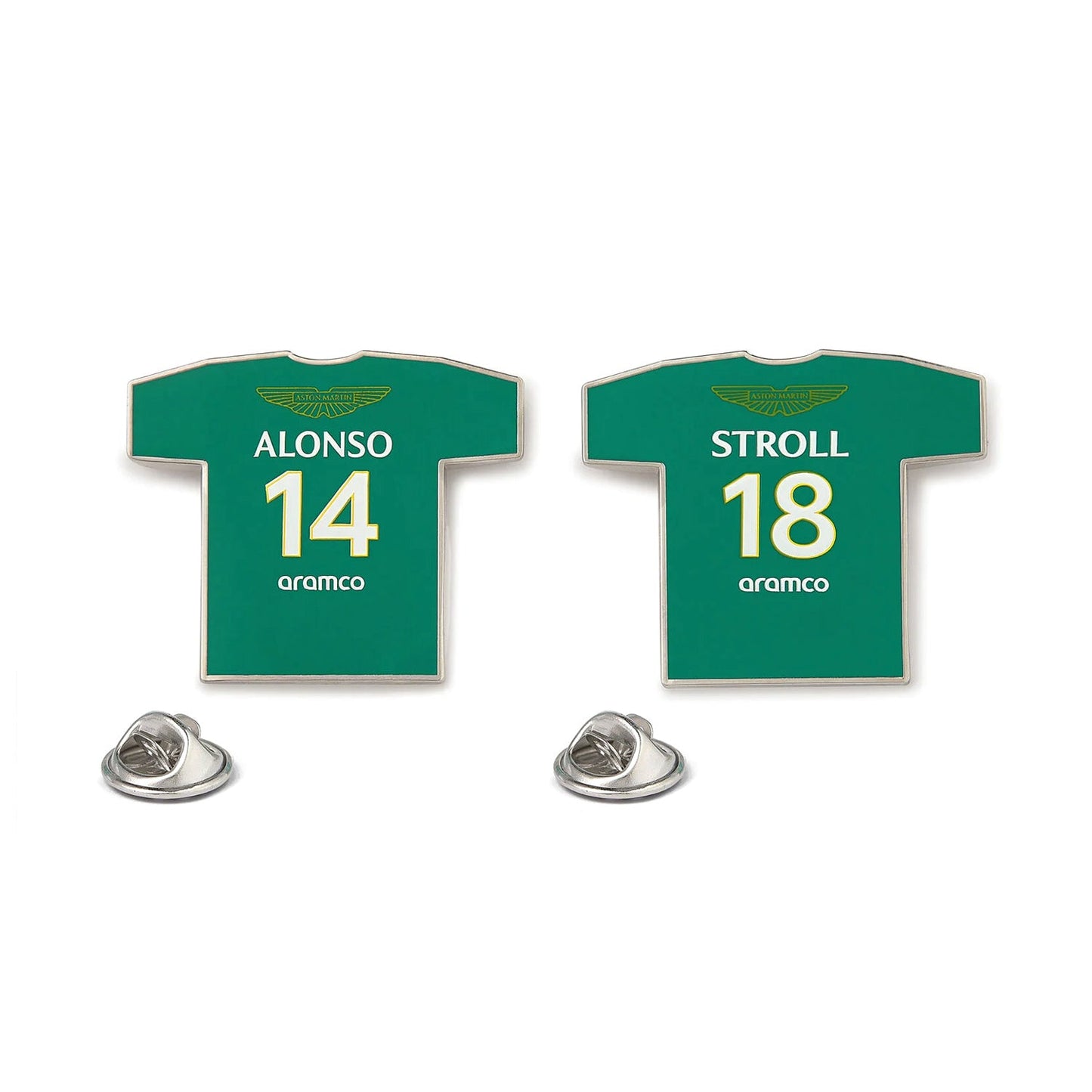 2024 Driver Number Pin Badges