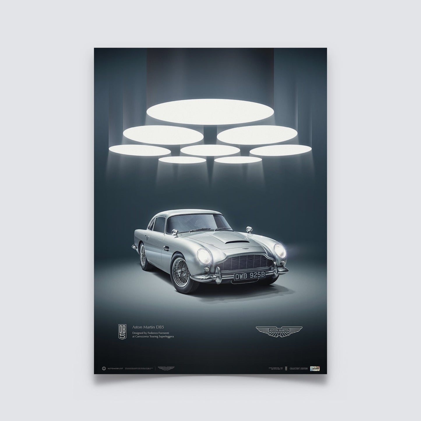 Aston Martin DB5 1964 Silver | Classic Car Series | Large