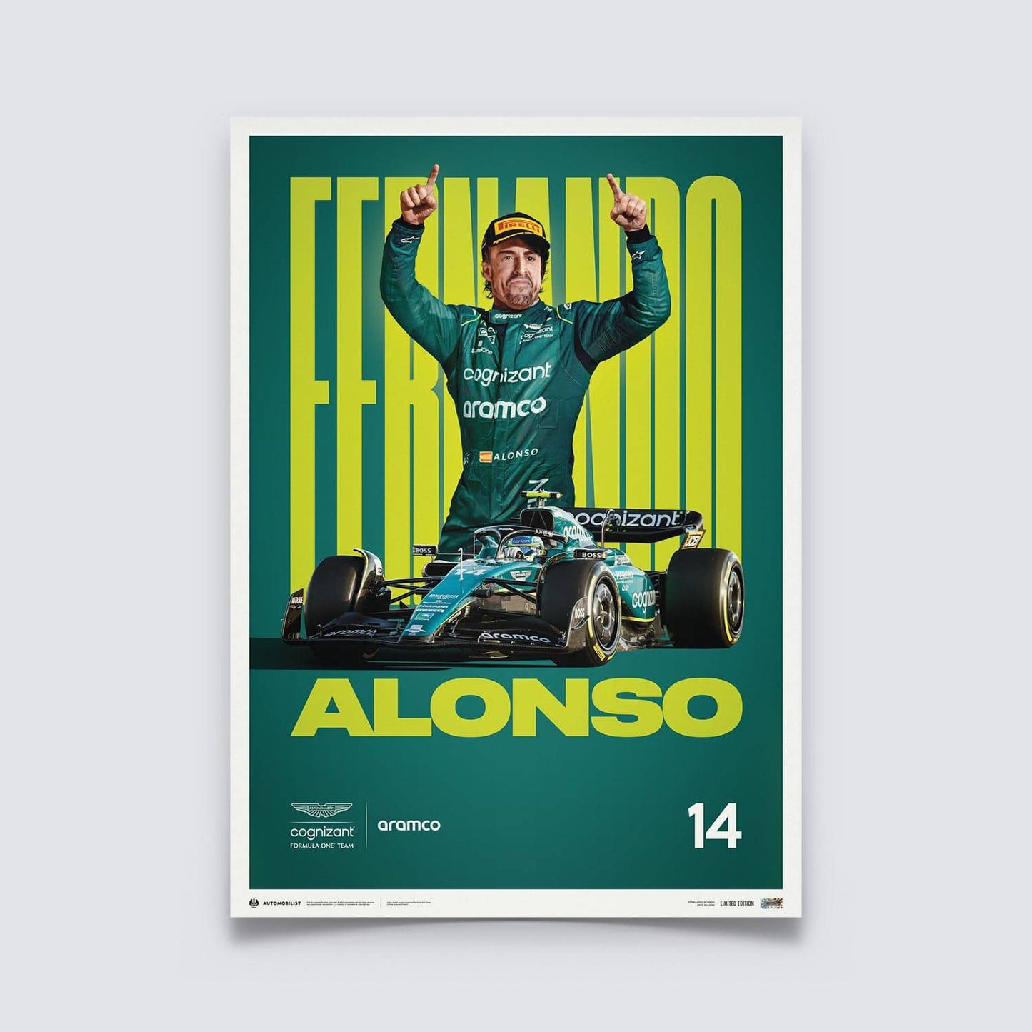 Fernando Alonso - 2023 | Edition of 750