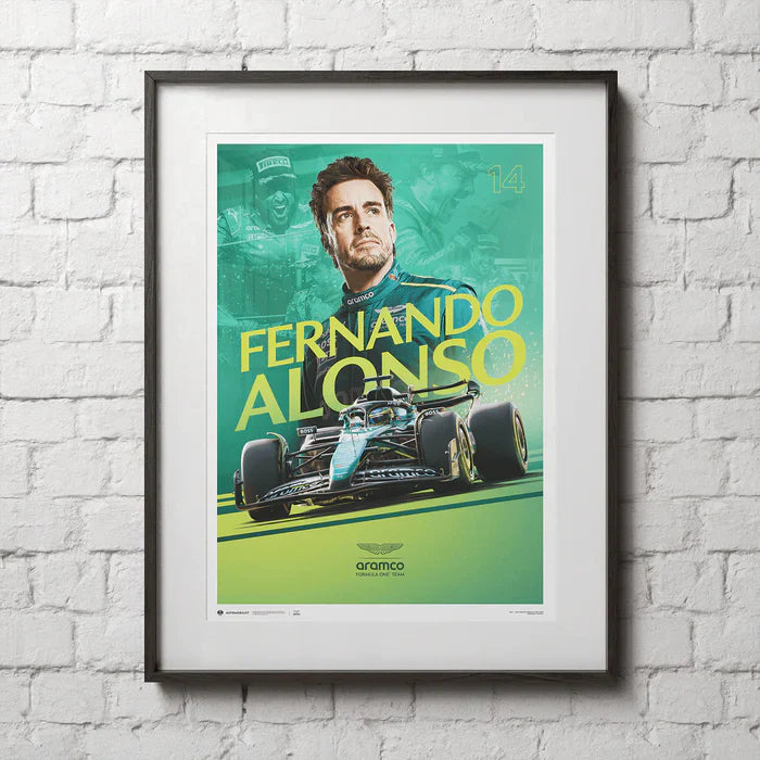 Fernando Alonso | Official Event Poster | Large