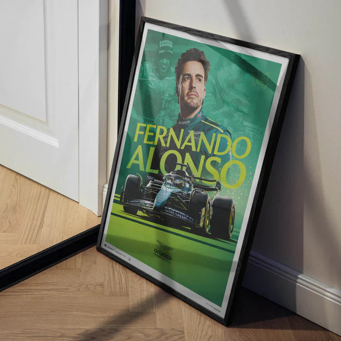 Fernando Alonso | Official Event Poster | Large