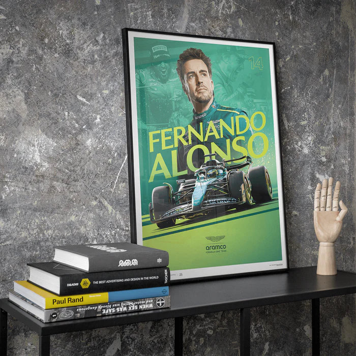 Fernando Alonso | Official Event Poster | Large