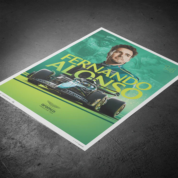 Fernando Alonso | Official Event Poster | Large