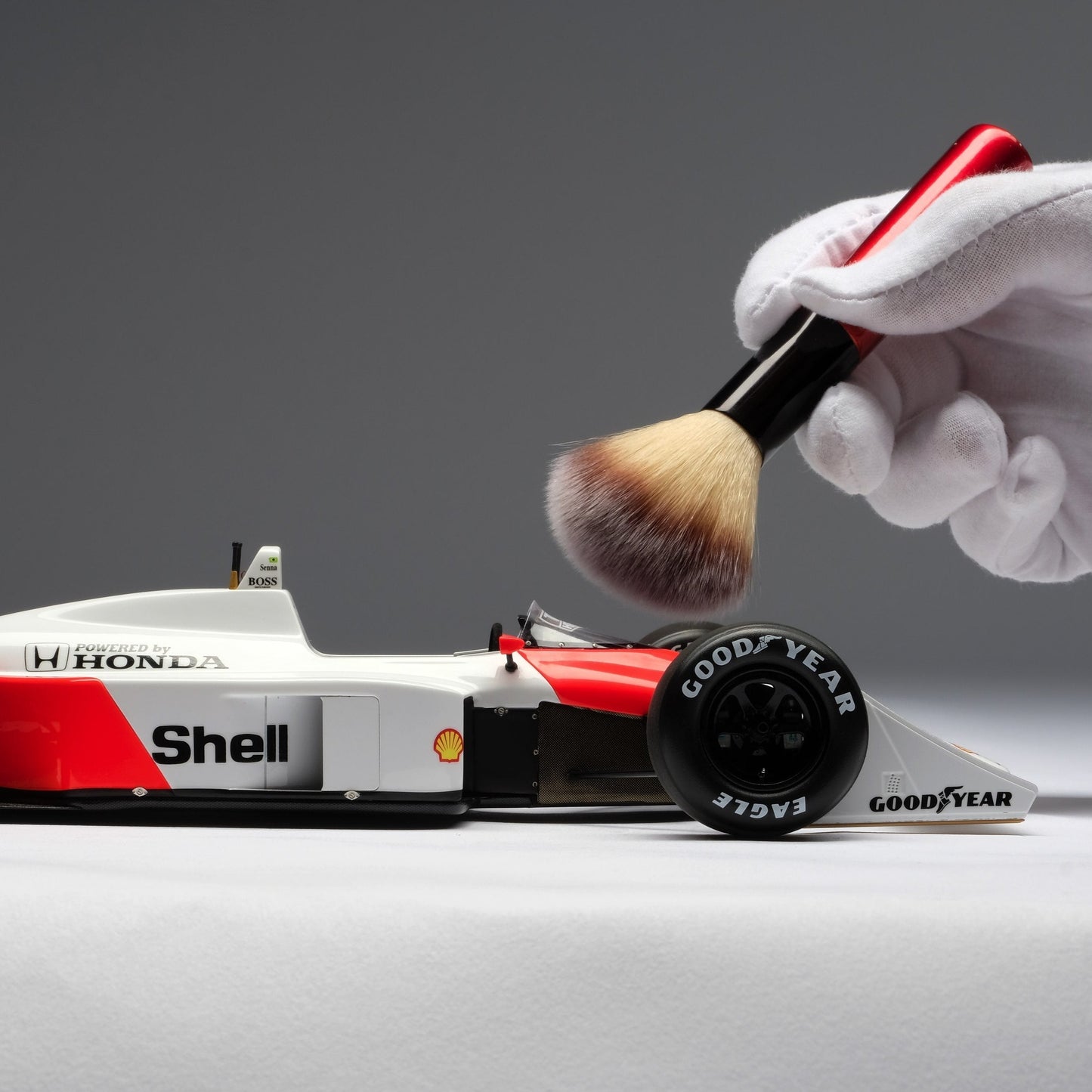 Ayrton Senna MP4/4 McLaren 1:18 Amalgam Car Model