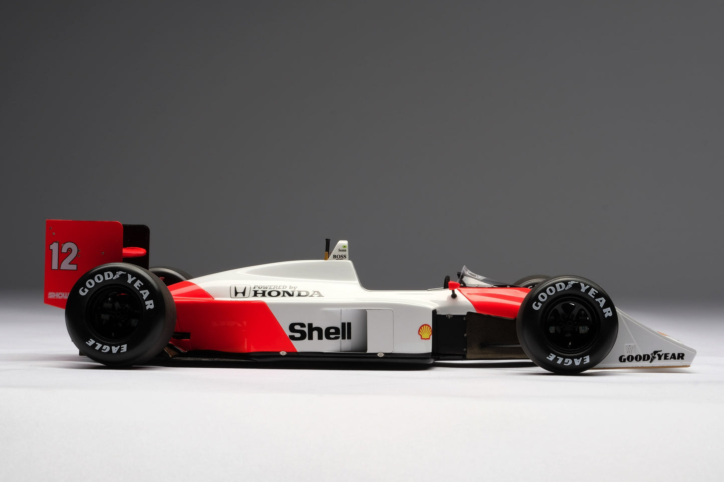 Ayrton Senna MP4/4 McLaren 1:18 Amalgam Car Model