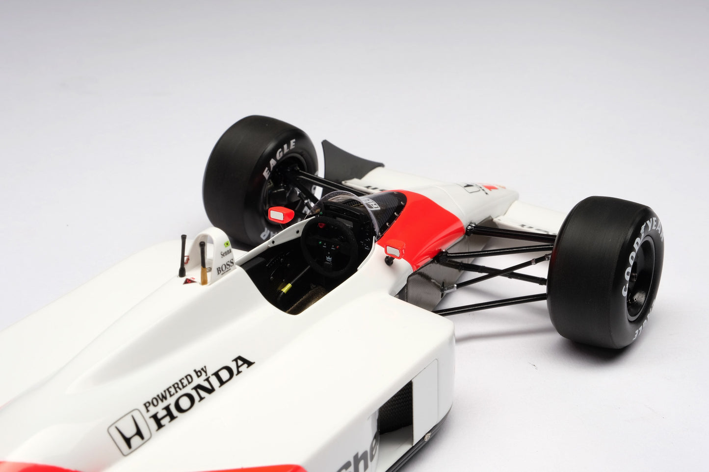 Ayrton Senna MP4/4 McLaren 1:18 Amalgam Car Model