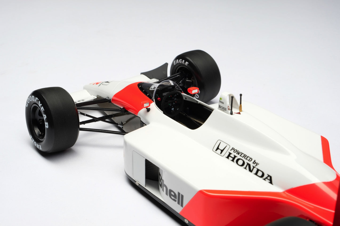 Ayrton Senna MP4/4 McLaren 1:18 Amalgam Car Model