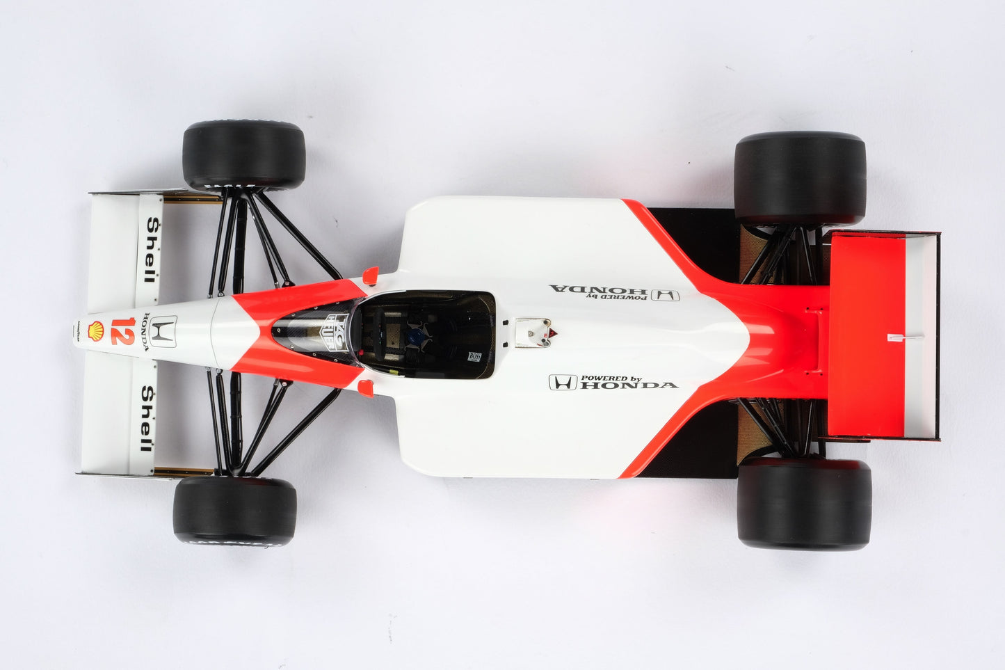 Ayrton Senna MP4/4 McLaren 1:18 Amalgam Car Model