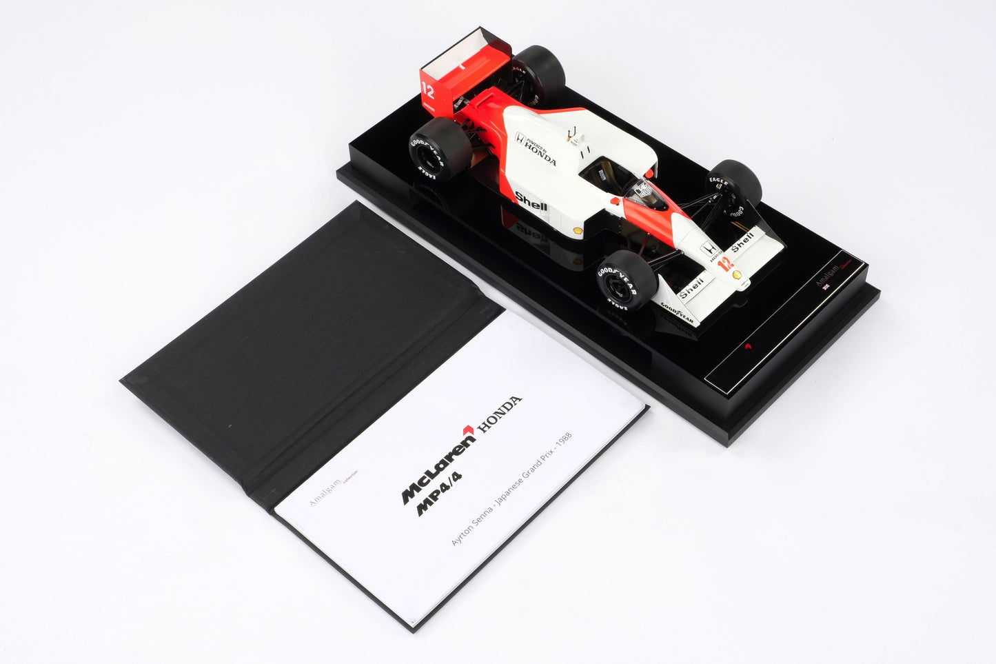 Ayrton Senna MP4/4 McLaren 1:18 Amalgam Car Model