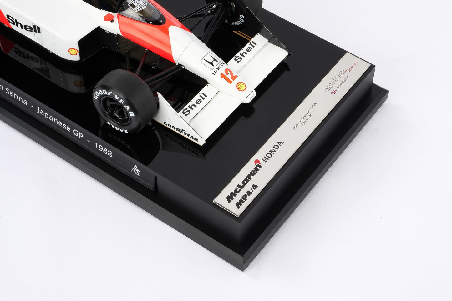 Ayrton Senna MP4/4 McLaren 1:18 Amalgam Car Model