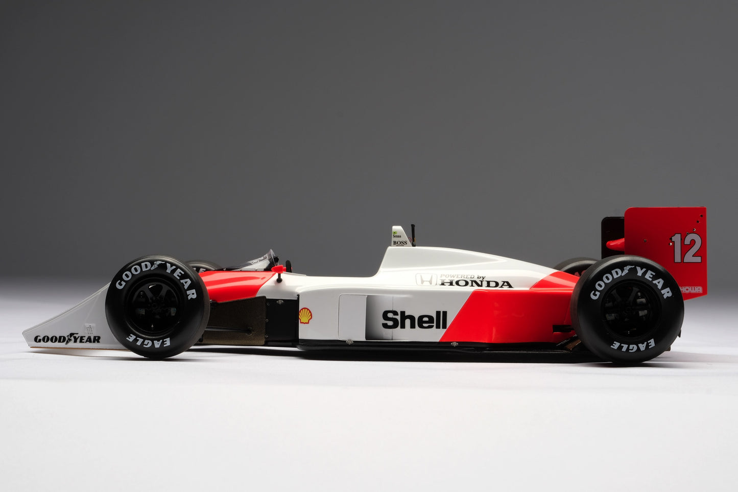 Ayrton Senna MP4/4 McLaren 1:18 Amalgam Car Model