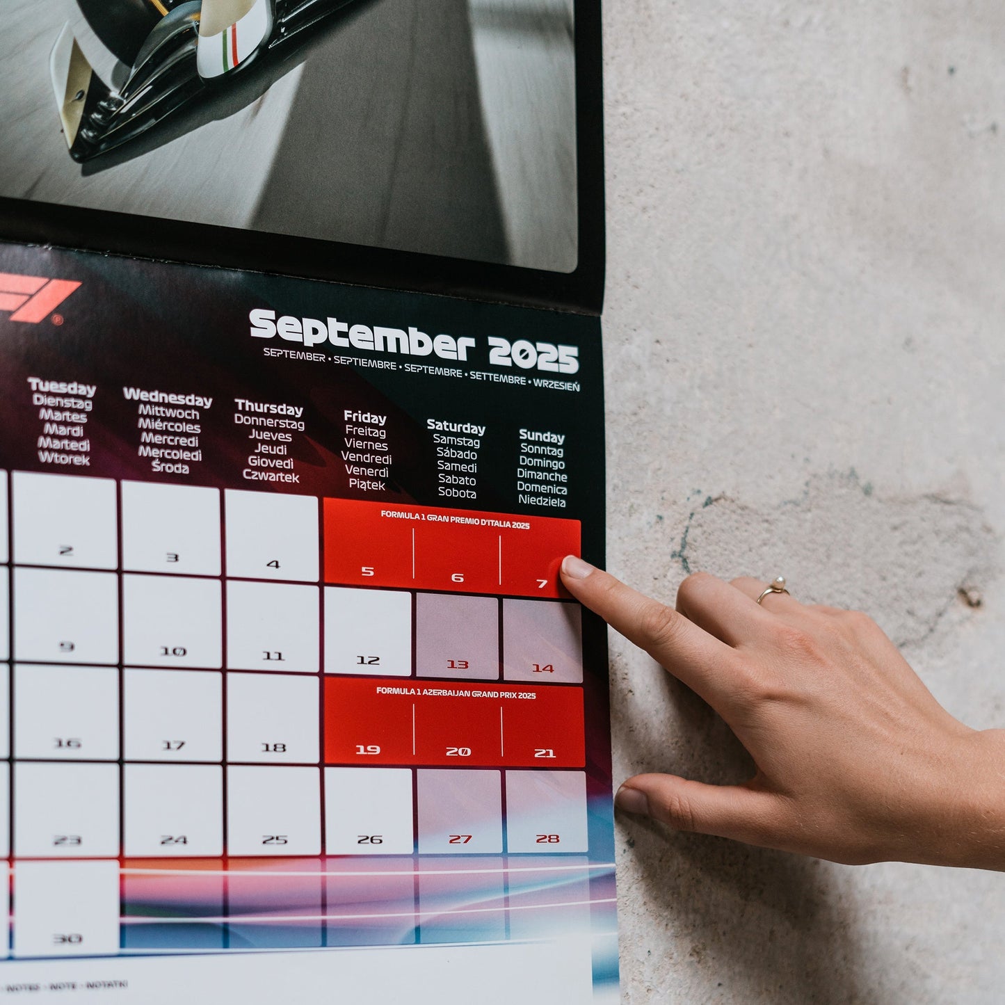 Formula 1® Official Calendar - 2025