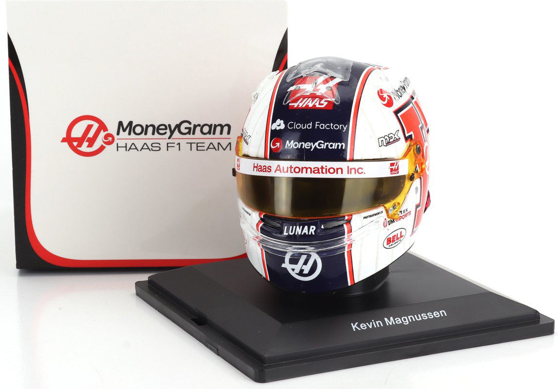 #20 Magnussen Miami GP 2023 Spark 1:5 Mini Helmet