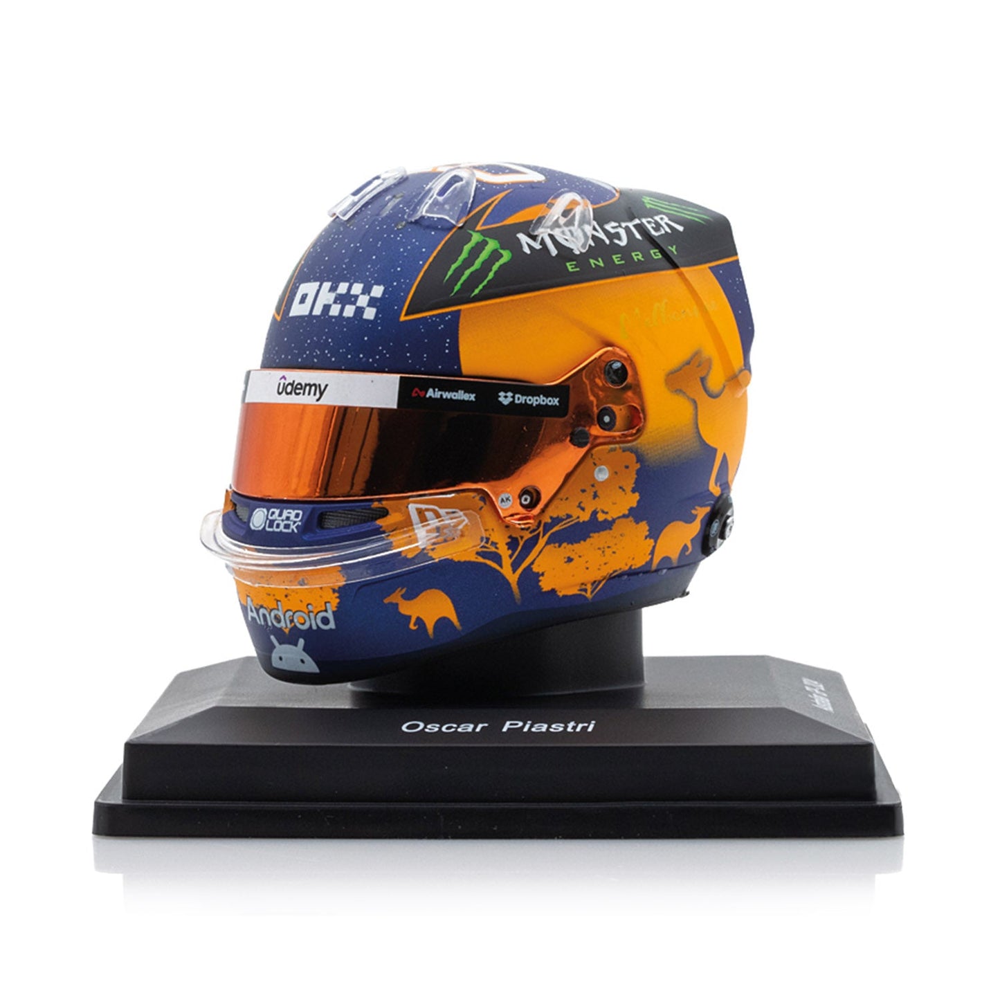 #81 Piastri 2024 Australian GP 1:5 Mini Helmet