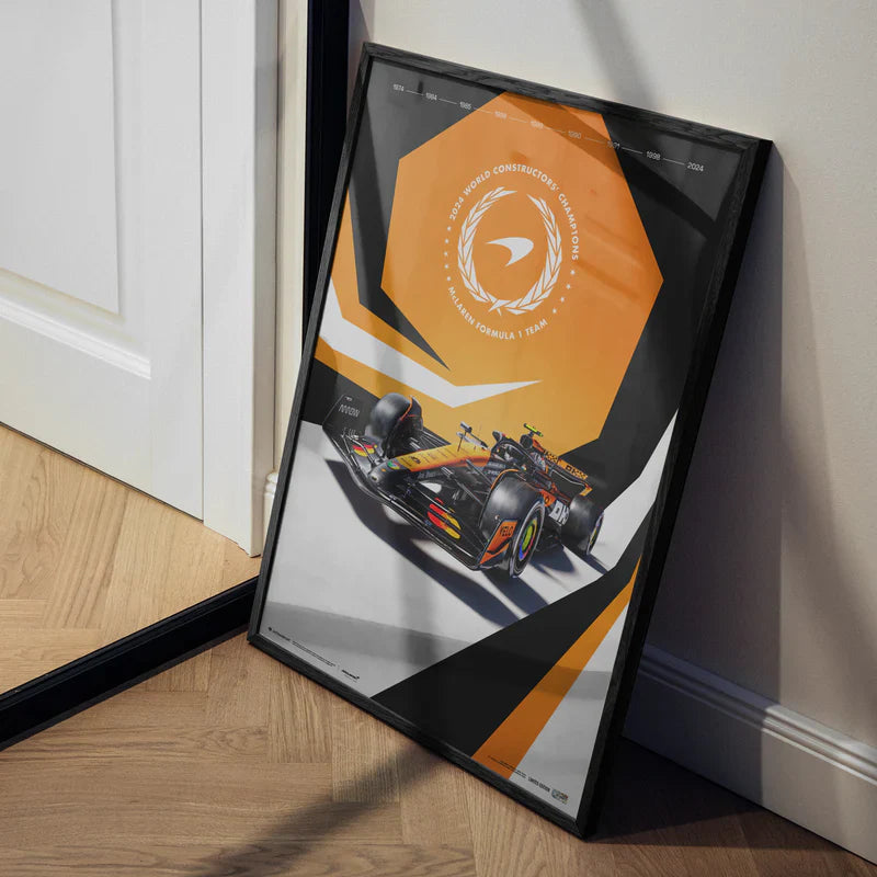 F1® World Constructors' Champions - 2024 | Limited Edition Poster | Large