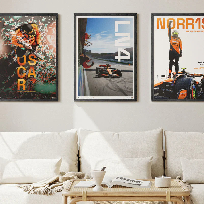 Lando Norris - Zandvoort 2024 Victory | Limited Edition Poster of 500 | Large