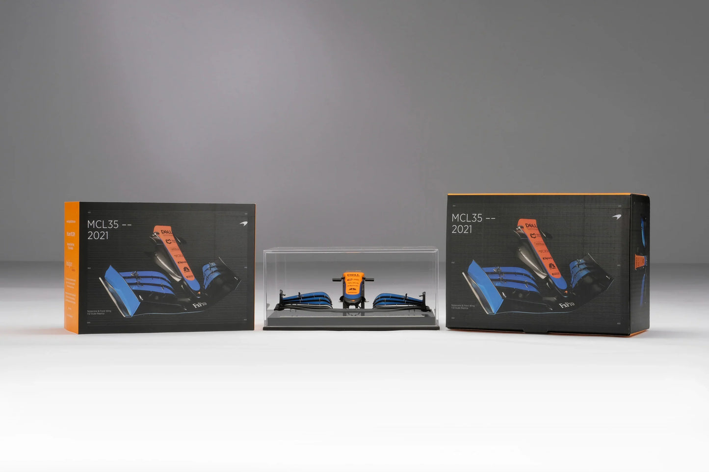 MCL35 Front Wing 2021 Imola Grand Prix Amalgam 1:12 Nosecone