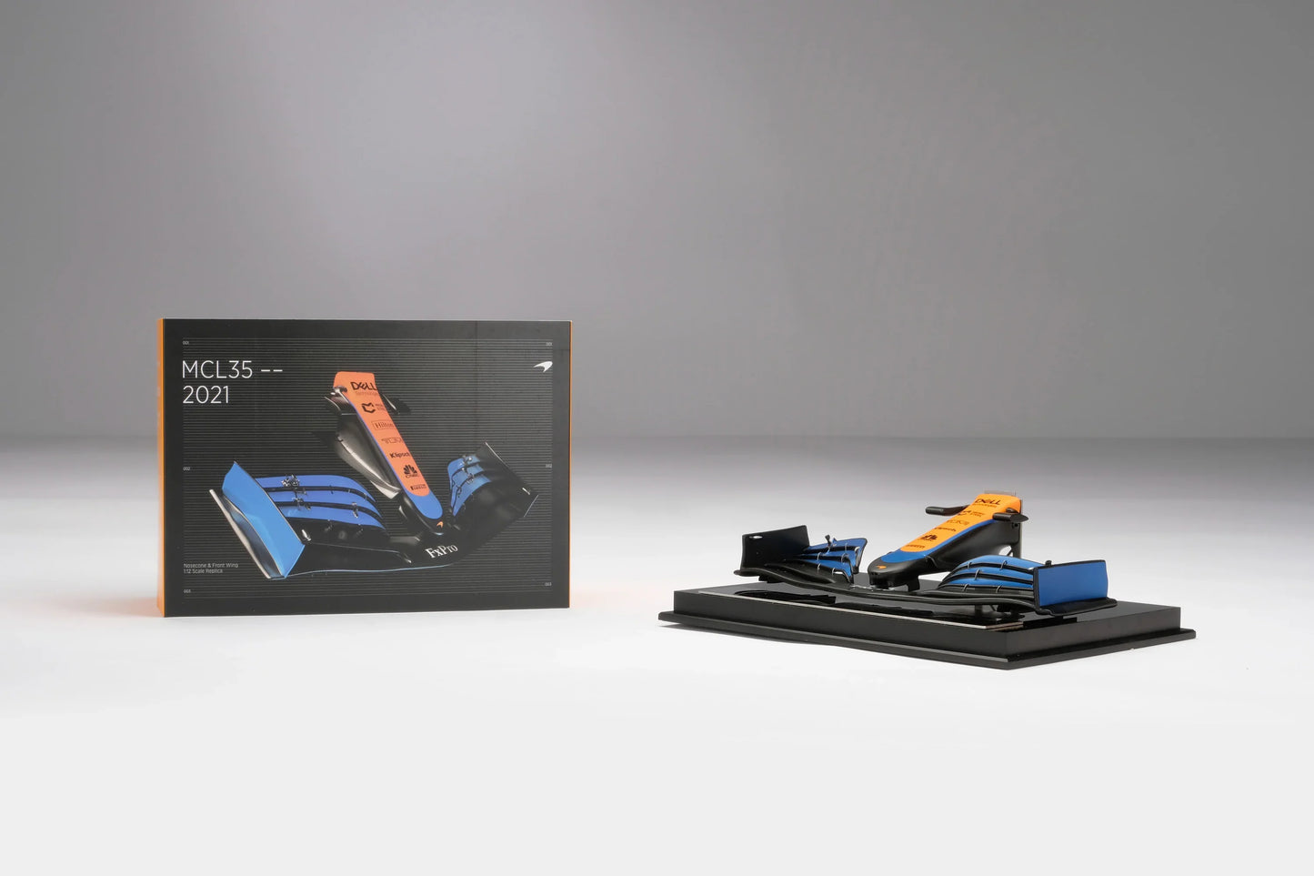 MCL35 Front Wing 2021 Imola Grand Prix Amalgam 1:12 Nosecone