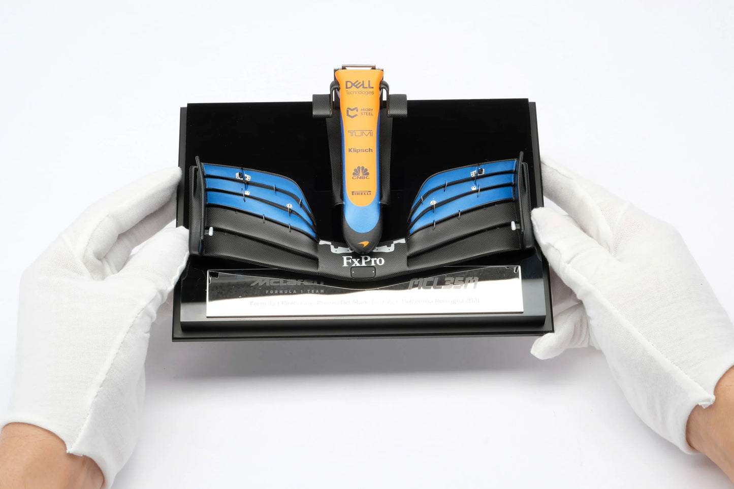 MCL35 Front Wing 2021 Imola Grand Prix Amalgam 1:12 Nosecone