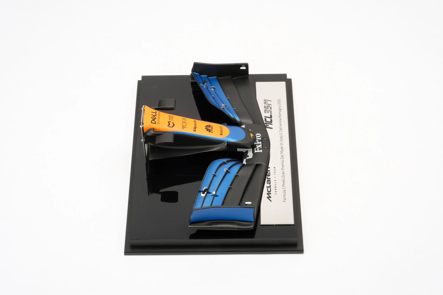 MCL35 Front Wing 2021 Imola Grand Prix Amalgam 1:12 Nosecone