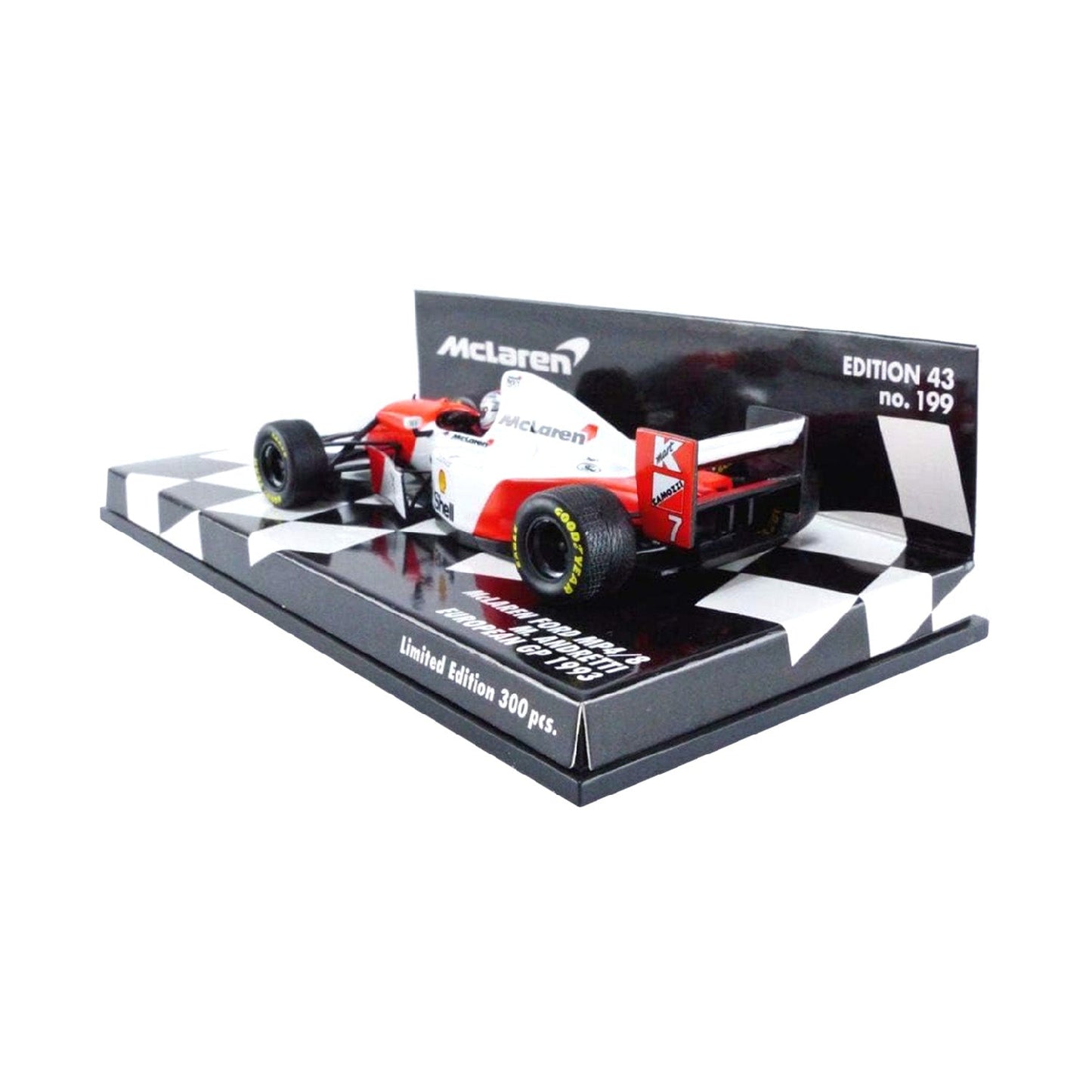 Micheal Andretti European GP 1993 McLaren Ford 1:43 Minichamps Model Car