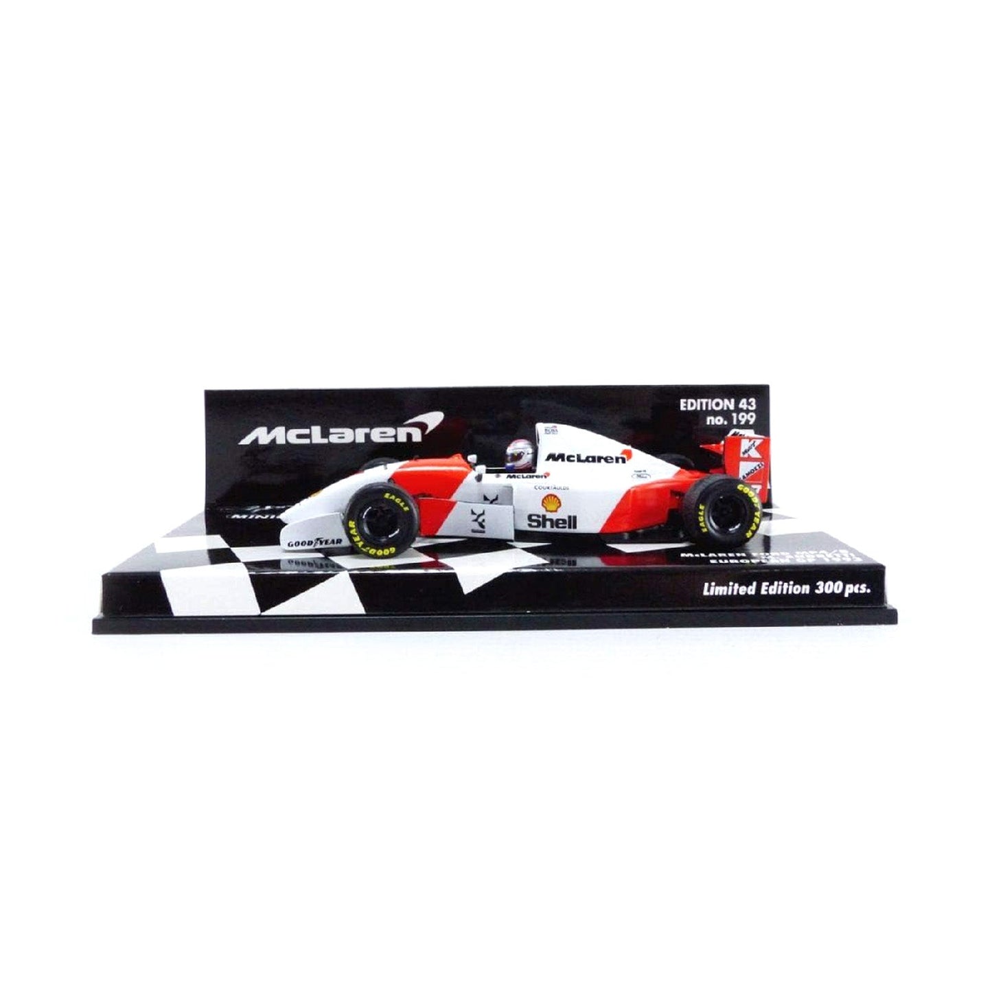 Micheal Andretti European GP 1993 McLaren Ford 1:43 Minichamps Model Car