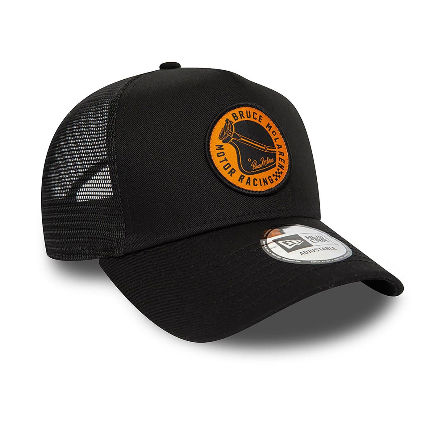 Woven Patch E-Frame Trucker Cap