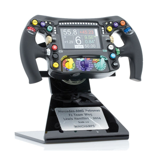 #44 Hamilton 2014 W05 Steering Wheel Replica 1:2