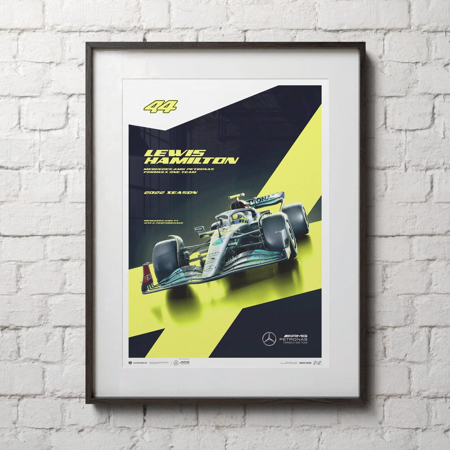 Lewis Hamilton - 2022 Artwork | Limited Edition