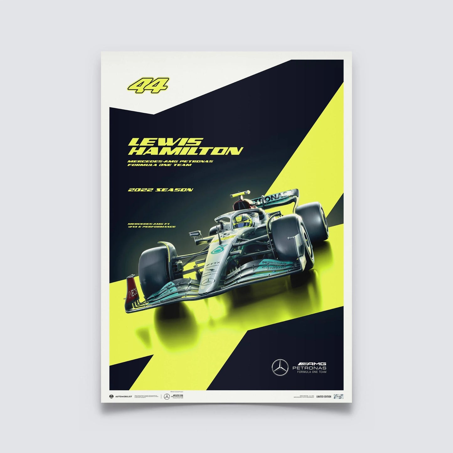 Lewis Hamilton - 2022 Artwork | Limited Edition