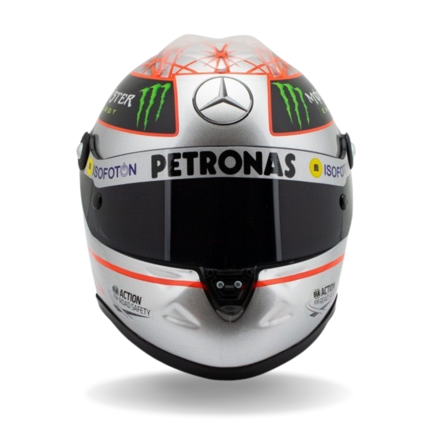 Michael Schumacher 2012 Platin Edition 1:2 Mini Helmet