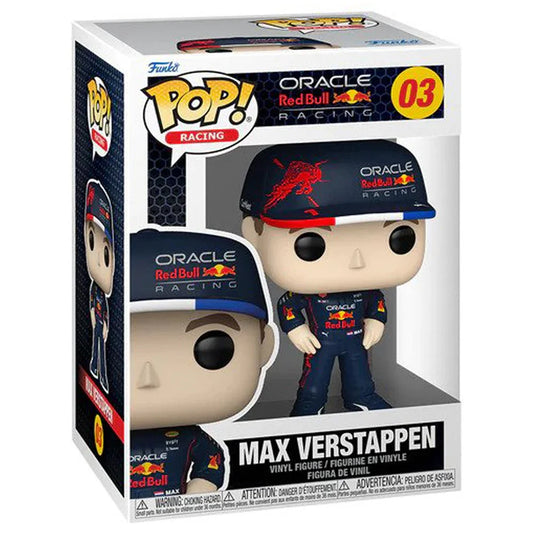 #1 Verstappen Pop! Figure with cap