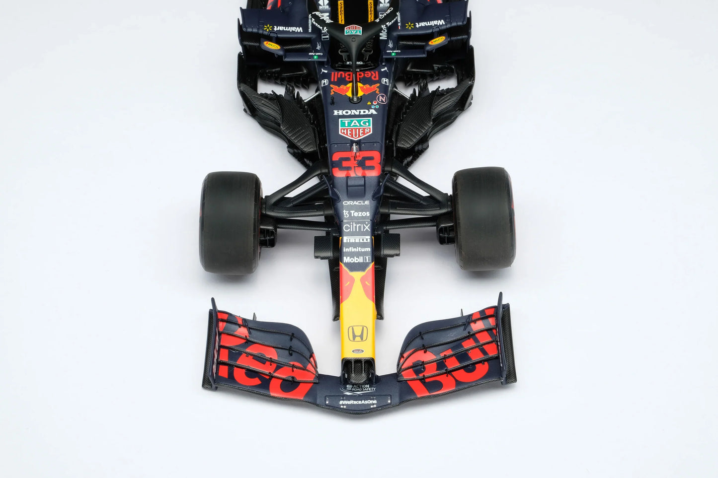 #1 Verstappen RB16B 2021 Abu Dhabi GP Winner 1:18 Amalgam Car Model