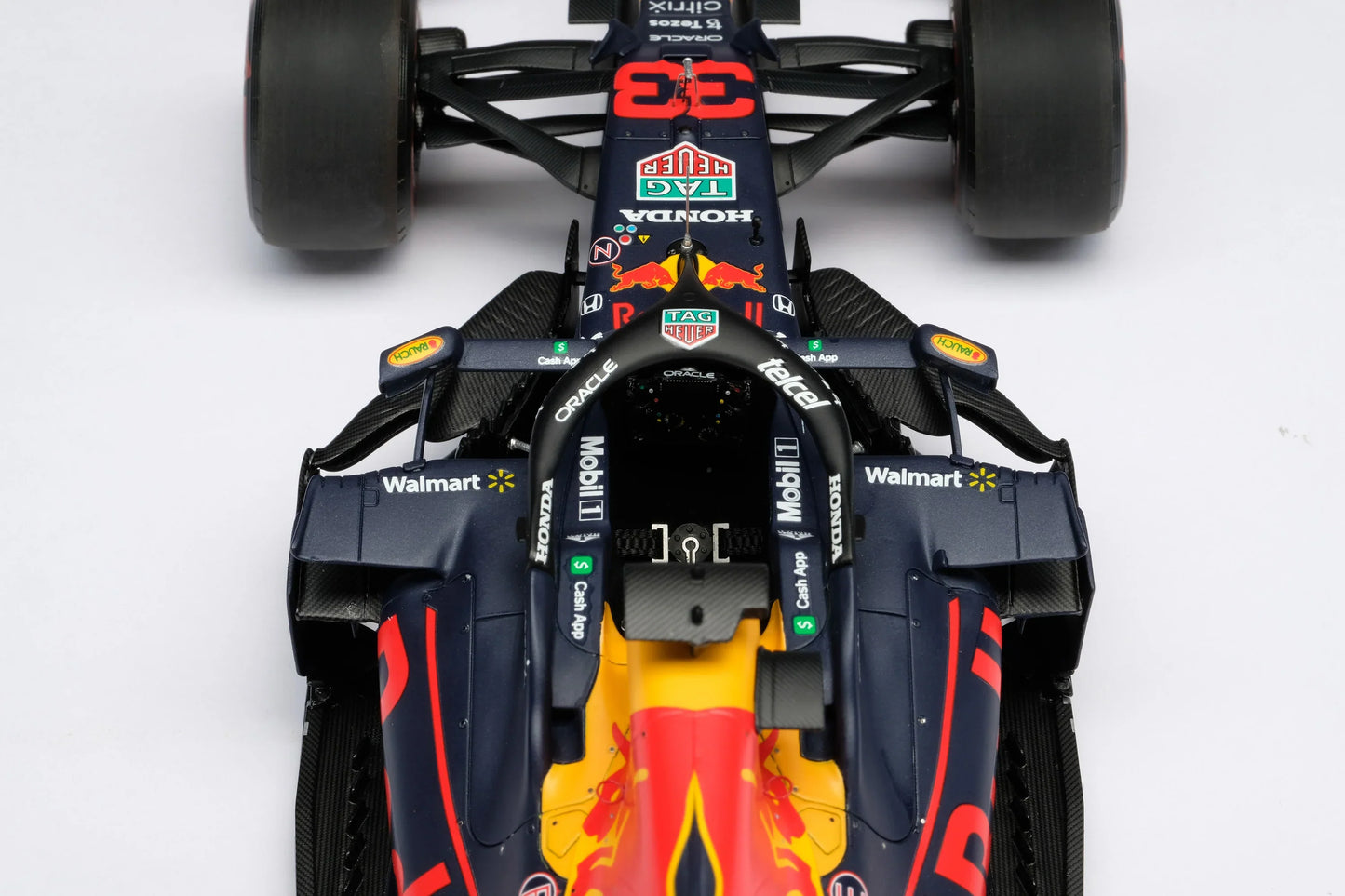 #1 Verstappen RB16B 2021 Abu Dhabi GP Winner 1:18 Amalgam Car Model