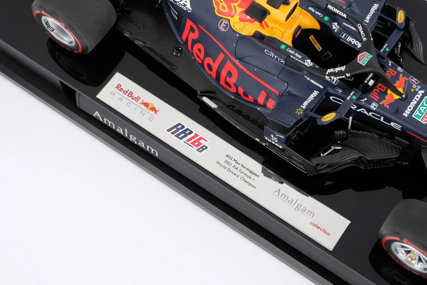 #1 Verstappen RB16B 2021 Abu Dhabi GP Winner 1:18 Amalgam Car Model