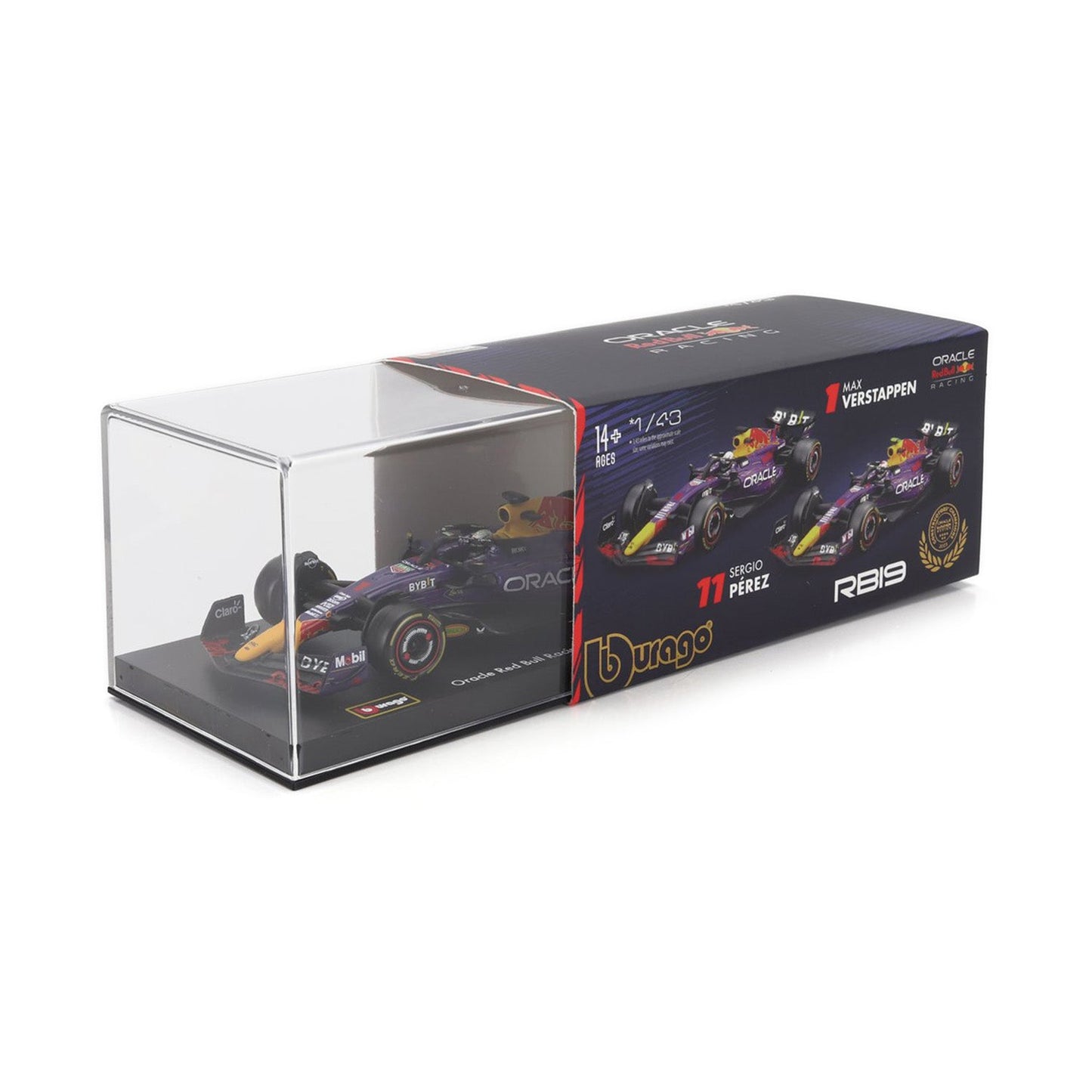 #1 Verstappen RB19 2023 Vegas Edition 1:43 Car Model