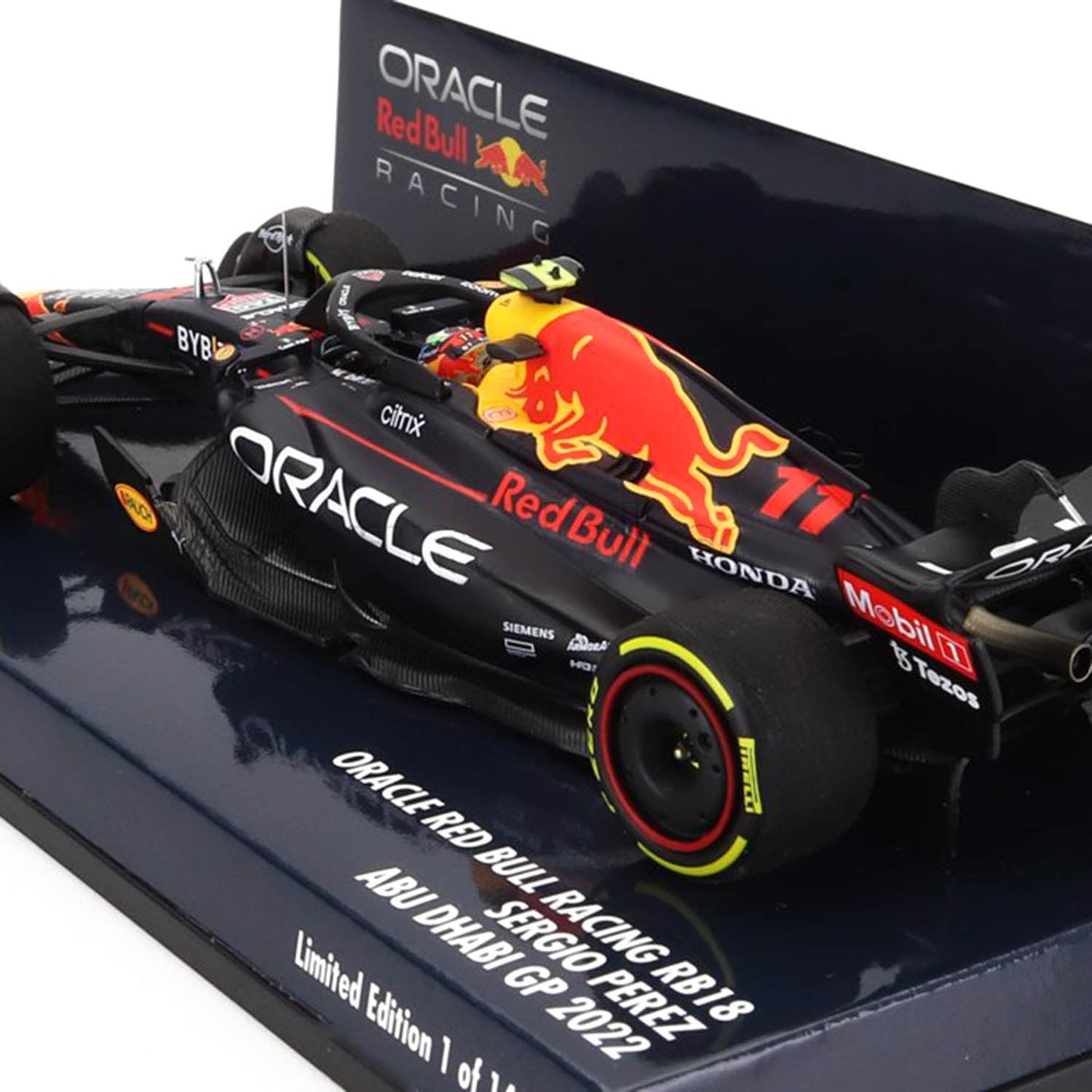 #11 Perez RB18 2022 AbuDhabi GP 1:43 Minichamps Car Model