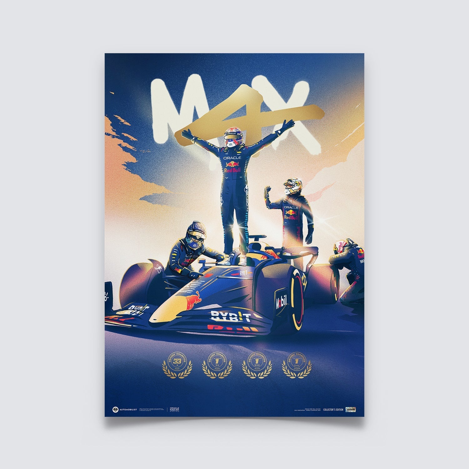 M4X Verstappen - 2024 F1® World Drivers' Champion | Collector’s Edition | Large