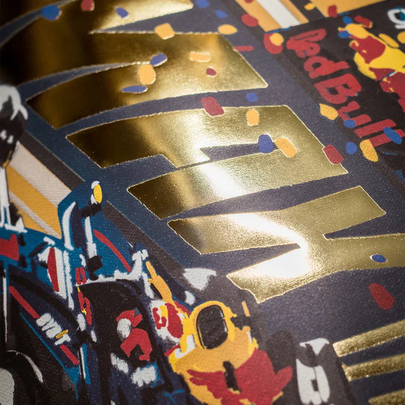 M4X Verstappen - 2024 F1® World Drivers' Champion | Collector's Edition Poster | Cito | Large