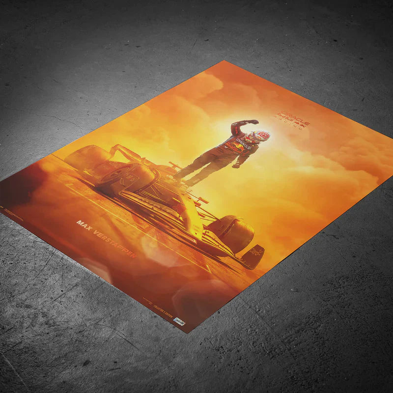 Max Verstappen - The Orange Army | 2024 Dutch Grand Prix | Collector's Edition Poster | Large