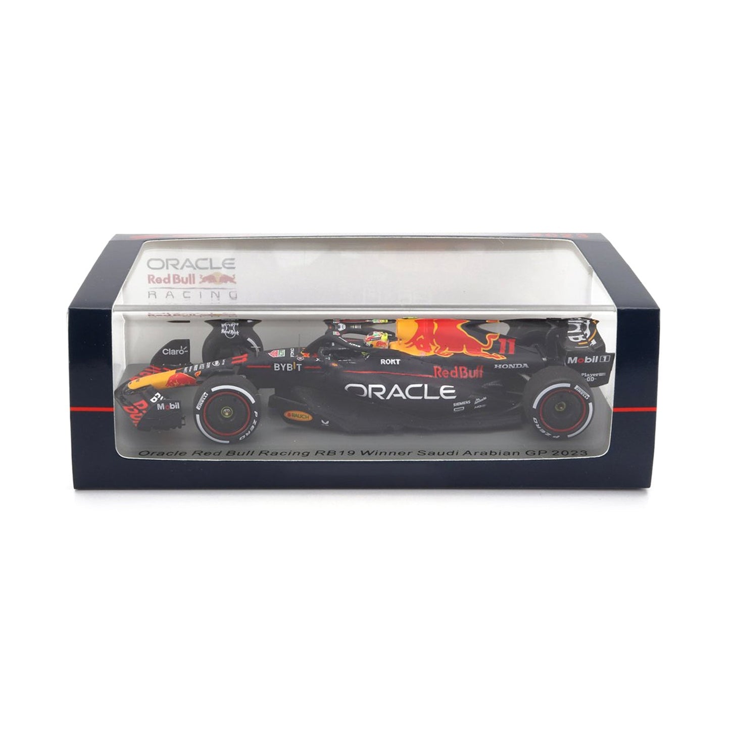 RB19 Sergio Perez #11 SaudiGP 2nd Place 1:43 Scale Spark Car Model