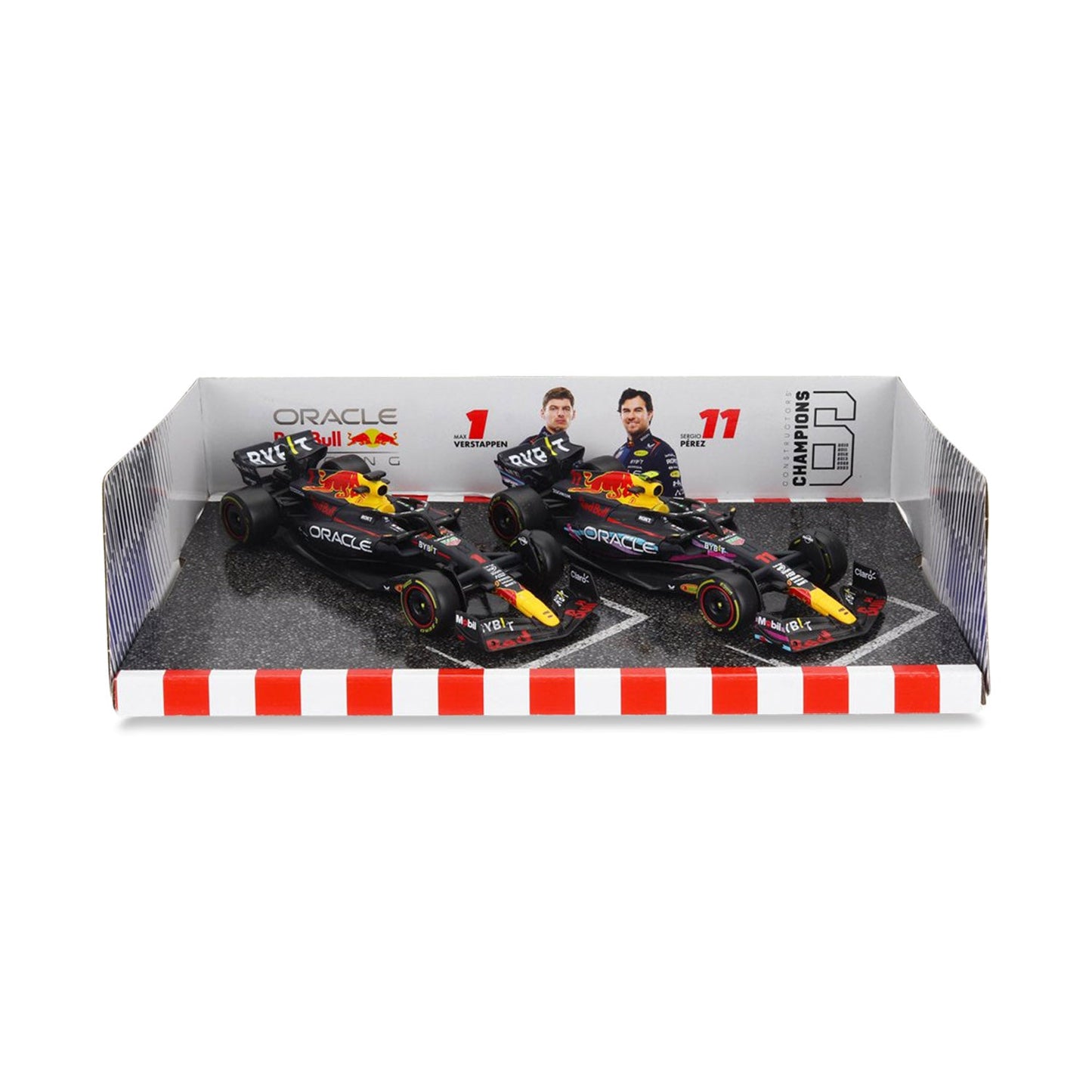 RB19 Set of 2 Verstappen & Perez 2023 1:43 Car Model