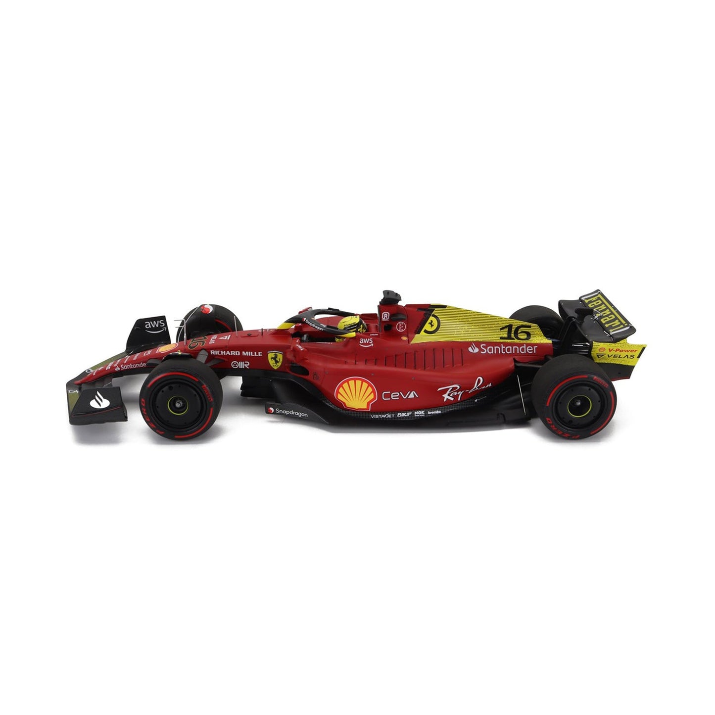 #16 Leclerc 2022 SF75 Italian GP Pole Position 1:18 BBR Models